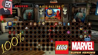 Lego Marvel Superheroes: (Buying all characters and 100%)
