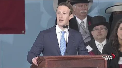 Facebook CEO Mark Zuckerberg delivers Harvard commencement full speech