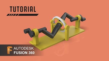 How to design Wobbling Disc Mechanism in Autodesk Fusion 360 | Tutorial for beginners
