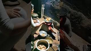 baigana pakudi brinjal pakora fried eggplant ? odia reels  odia food newsong..