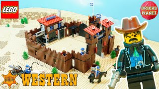 LEGO Western 6769 Fort Legoredo | Stop Motion Review