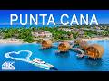 [4K] Punta Cana 🇩🇴 Caribbean Beaches &amp; Resorts | Turquoise Water Views