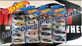 Hot Wheels 2019 - Let's Open P Case Cars