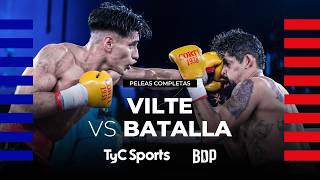 Silio Vilte vs. Jorge Batalla Martínez - Boxeo de Primera - TyC Sports
