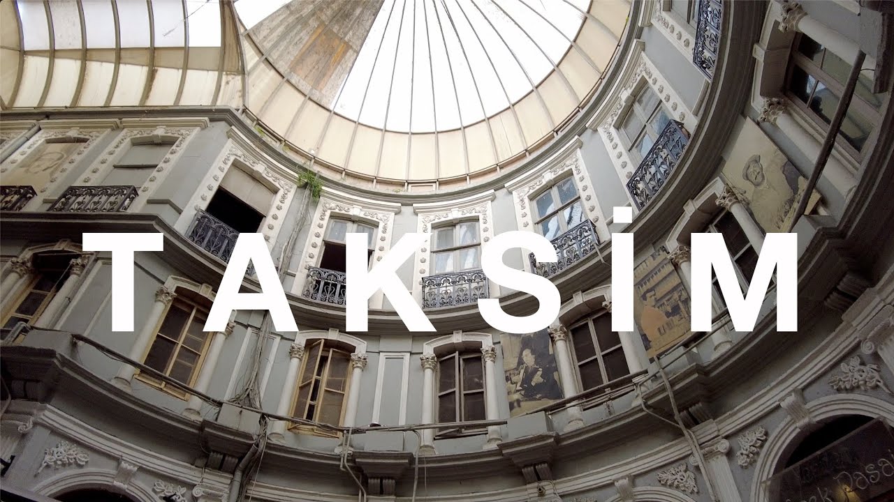 ISTANBUL TAKSIM CINEMATIC 4K WALK IN SLOW MOTION
