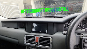 installing a new radio in the cheapest l322 range rover