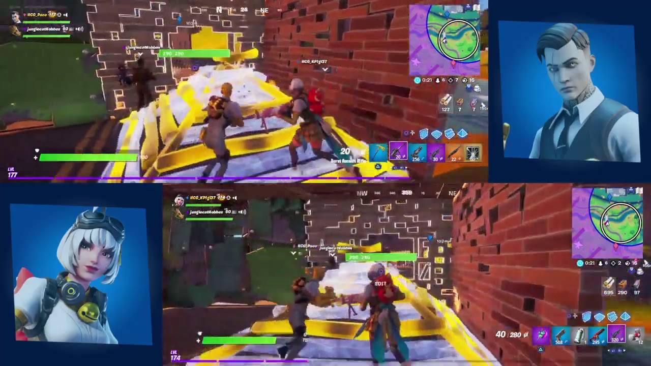 Fortnite car chaos - YouTube