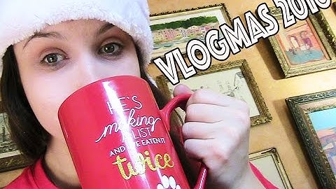 Vlogmas 2016 - Day 1 - Intro
