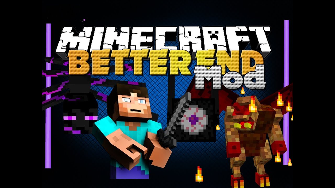 Minecraft Mod - Better End Mod - New Items, Biomes, Bosses and