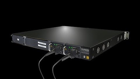 HUAWEI USG6000 Series: Installing or Replacing an AC Power Module on a 1 U USG6000