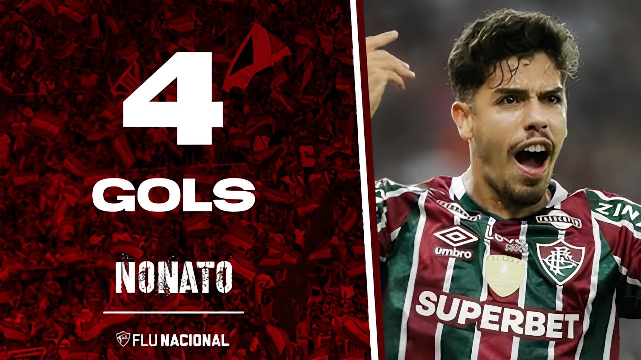 NONATO | Todos os 4 gols com a camisa do Fluminense FC
