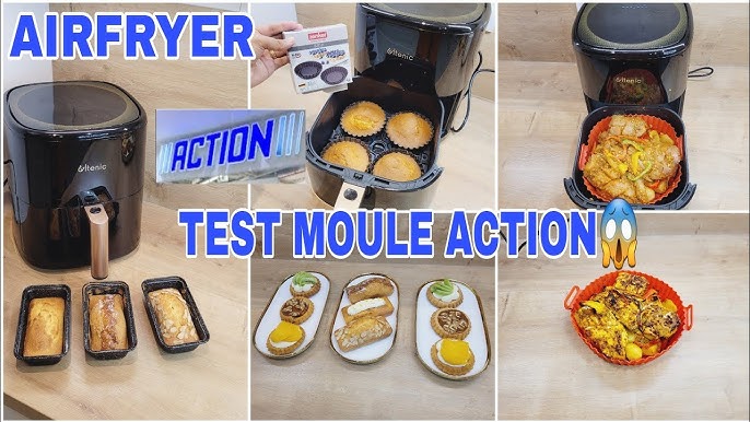 HAUL - TEST ACTION - Je teste les moules Action au AIR FRYER - Test ACTION  - #haul #action #airfryer 