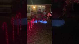 Singing Santa Christmas Inflatable