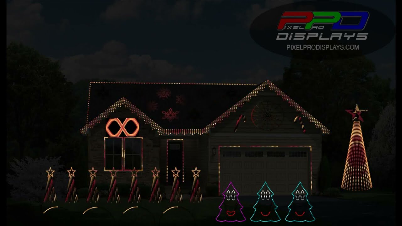 Jojo - Рождественская песня: xLights Оригинальная последовательность расположения элементов