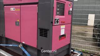 Super Silent Denyo Japan Diesel Generator Rental versions. 40 kVA, 60 kVA Resimi