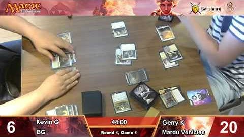 Sanctuary Battle Round 1 : Black Green vs Mardu Vehicles