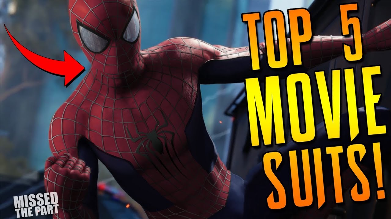 Spider-Man PS4 Sequel: TOP 5 MOVIE SUITS