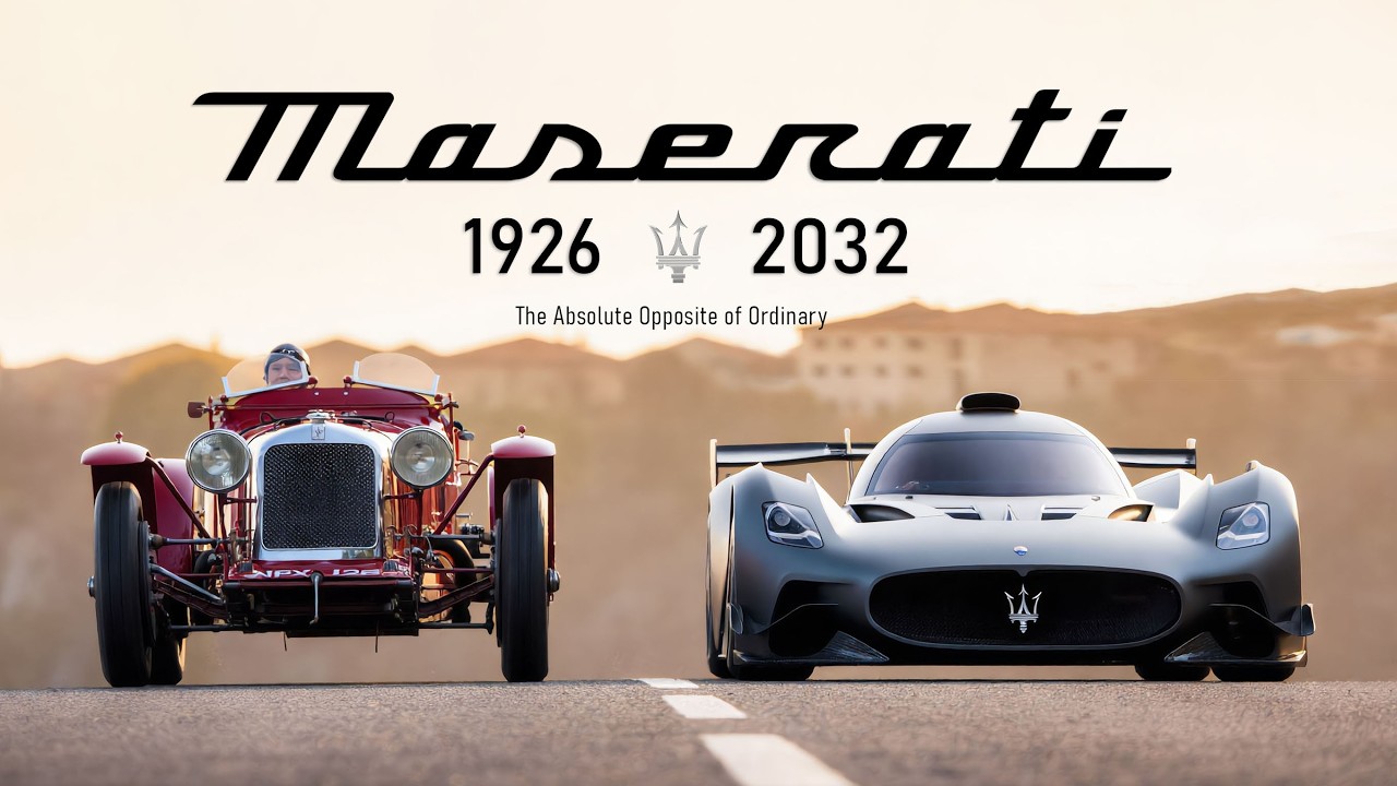 Maserati Car Evolution 1926–2032 | The Future of Italian Luxury Cars