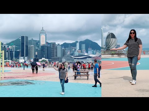 SUNDAY OFF AT VICTORIA HARBOUR PARK | HONGKONG
