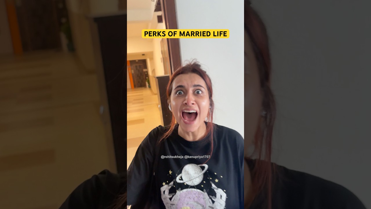 Perks of married life #funny #comedy #couple #explore #reels #prank