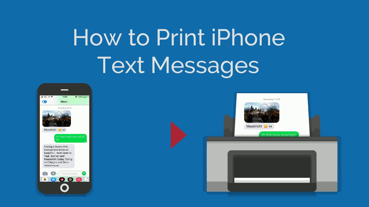 How To Use SMS EasyReader&Printer In iPhone?