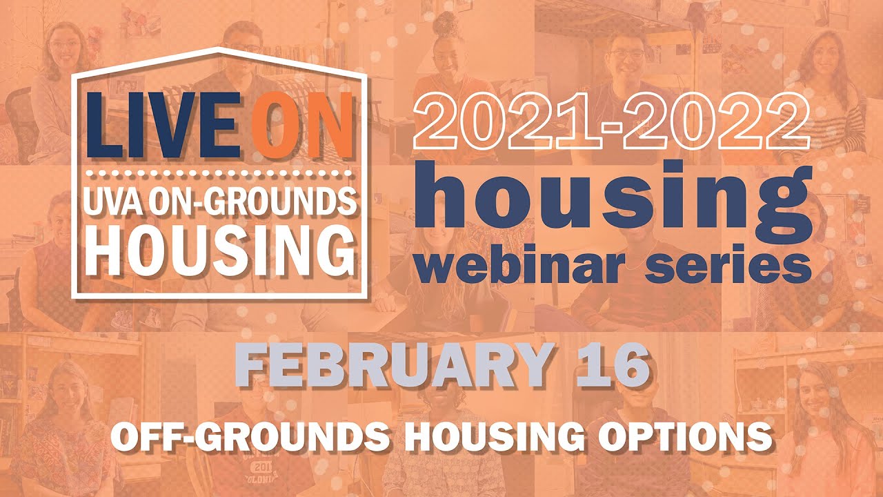 Live ON Housing inars OffGrounds Housing Options YouTube