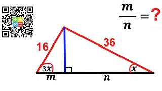 Can you find the value of m/n | (Justify) |#math #maths | #geometry | #trigonometry