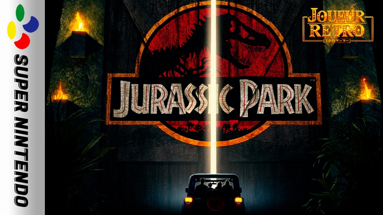 🎮 Jurassic Park (SNES) – Bienvenue dans le parc