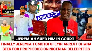 Jeremiah Omotofufeyin Responds To Ghana Seer, Deploy INTERPOL For His Arrest,