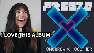 TXT(투모로우바이투게더) The Chaos Chapter: FREEZE ALBUM REACTION