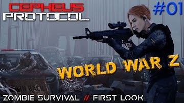 ZOMBIE SLAUGHTER in CEPHEUS PROTOCOL // EARLY ACCESS // ZOMBIE SURVIVAL // STRATEGY // - 01