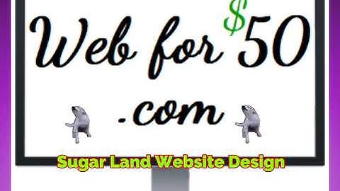 Sugar Land Web Design -  Sugar Land Site Design - Sugar Land Custom Birthday Videos - Sugar Land