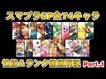 スマブラSP全74キャラの性能・ランキングを徹底解説 Part.1【検証&考察】