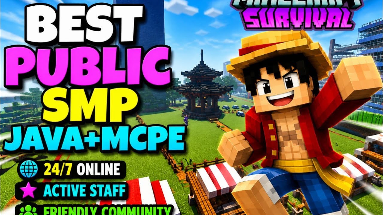 BEST PUBLIC SMP SERVER 🔥 IGNITE MC (JAVA + MCPE) - YouTube