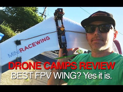 FLYBOT Mini Race Wing - BEST FPV RACE WING - Review & Hard Crashes!