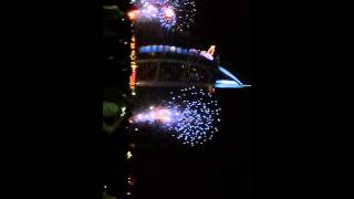 Dubai fire works 2016 burj al arab