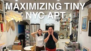 we COMPLETELY transformed our TINY NYC apartment