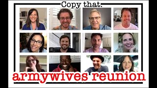 Copy that.  Operation Smile:  Army Wives Reunion
