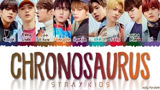 STRAY KIDS (스트레이 키즈) - 'Chronosaurus' Lyrics [Color Coded_Han_Rom_Eng] chords