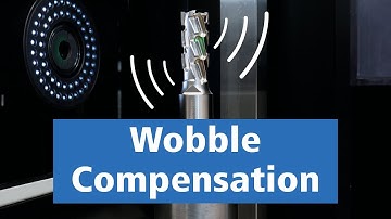 More precise measurement results and reduced costs due to wobble compensation