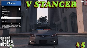 How to install Vstancer mod in GTA 5 |V stancer| GTA 5| Mods.