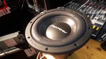 Pioneer TS-W121SPL // Nieuw speeltje!