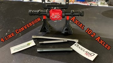 NEW PRODUCT: Boom Racing 4-link Conversion for SCX10.2 Axles