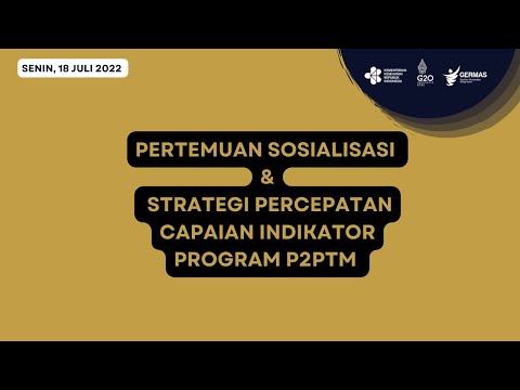 Pertemuan Sosialisasi & Strategi Percepatan Capaian Indikator Program P2PTM 2