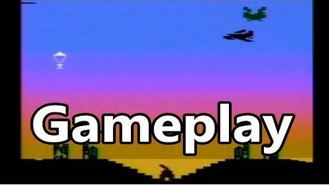 Commando Raid Atari 2600 Gameplay - The No Swear Gamer