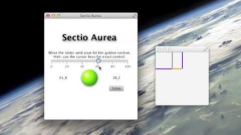 JavaFX: SectioAurea Demo