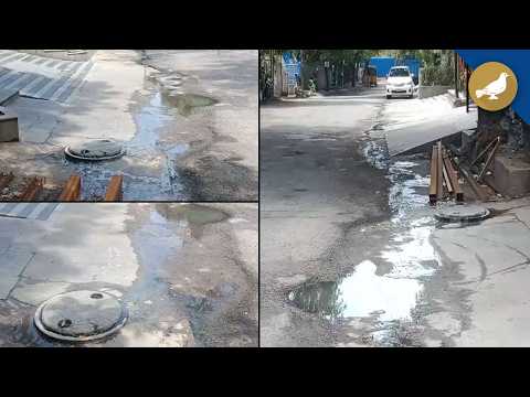 Drainage overflow in MLA colony, Banjara Hills leaves residents worried
