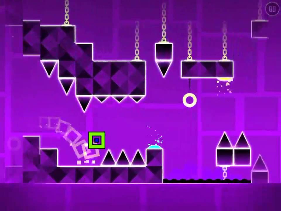 Geometry Dash iOS Gameplay - Level 10 xStep - YouTube