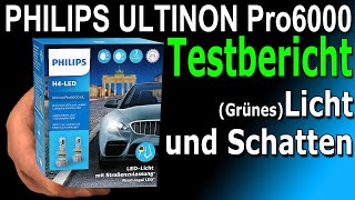 💡 PHILIPS Ultinon PRO6000 LED Testbericht | Kritik Vergleichstest Helligkeit Lux Messung Info