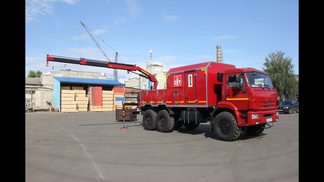 Передвижная мастерская камаз